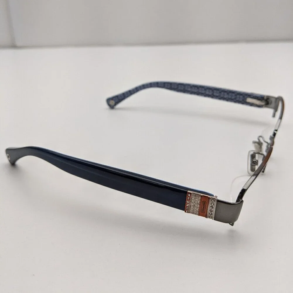 🕶️Coach CECILY HC5027B-9093 Semi Rimless Eyeglasses 52/17-135 / JLE701🕶️​